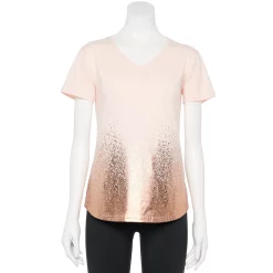 Women's Tek Gear® Essential Short Sleeve Graphic Tee -Tek Gear store 2631893 Gold Ombre