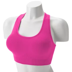 Tek Gear® Seamless Low-Impact Sports Bra 34 Tek Gear® Seamless Low-Impact Sports Bra -Tek Gear store 2976589 Fuchsia Cashmere