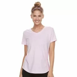 Women's Tek Gear® Essential Short Sleeve Tee -Tek Gear store 3090387 Hush Lavender