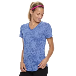 Women's Tek Gear® Essential Burnout Tee -Tek Gear store 3090912 Marble Blue