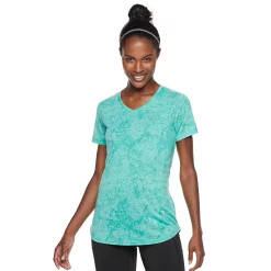 Women's Tek Gear® Essential Burnout Tee -Tek Gear store 3090912 Marble Green