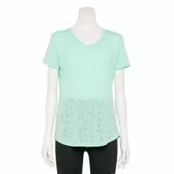 Women's Tek Gear® Essential Burnout Tee -Tek Gear store 3090912 Mint Burnout