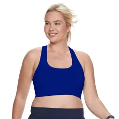 Plus Size Tek Gear® Seamless Low-Impact Sports Bra -Tek Gear store 3548821 Chandler Navy