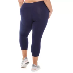 Plus Size Tek Gear® Essential High-Waisted Capri Leggings -Tek Gear store 4215123 ALT