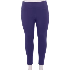 Plus Size Tek Gear® Pocket High-Waisted 7/8 Leggings -Tek Gear store 4219703 Maxwell Purple