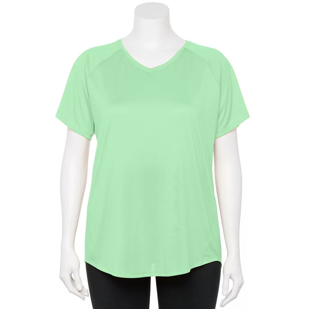 Plus Size Tek Gear® Performance Core V-Neck Tee 23 Plus Size Tek Gear® Performance Core V-Neck Tee - Image 23