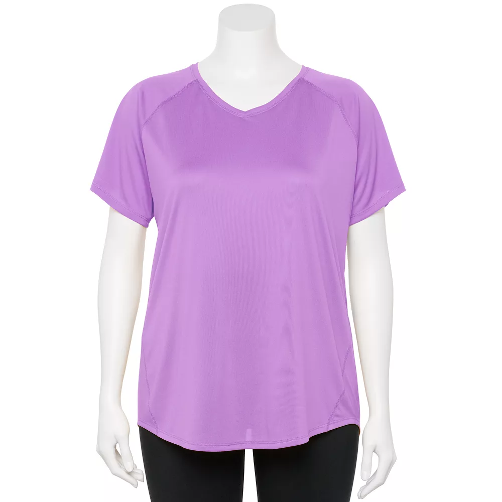 Plus Size Tek Gear® Performance Core V-Neck Tee 21 Plus Size Tek Gear® Performance Core V-Neck Tee - Image 21