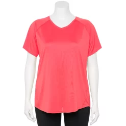 Plus Size Tek Gear® Performance Core V-Neck Tee 48 Plus Size Tek Gear® Performance Core V-Neck Tee -Tek Gear store 5016444 Melon Energy