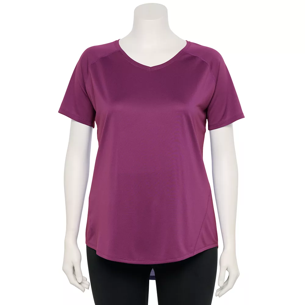 Plus Size Tek Gear® Performance Core V-Neck Tee 18 Plus Size Tek Gear® Performance Core V-Neck Tee - Image 18