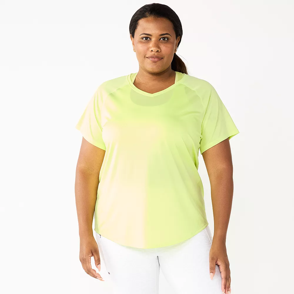 Plus Size Tek Gear® Performance Core V-Neck Tee 22 Plus Size Tek Gear® Performance Core V-Neck Tee - Image 22