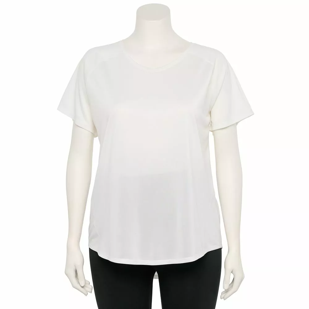 Plus Size Tek Gear® Performance Core V-Neck Tee 32 Plus Size Tek Gear® Performance Core V-Neck Tee - Image 32