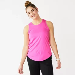 Women's Tek Gear® Core Crewneck Tank -Tek Gear store 5019963 Pink Trillion