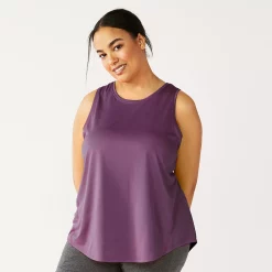 Plus Size Tek Gear® Performance Core Tank -Tek Gear store 5025837 Grape Grenache