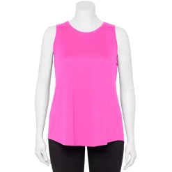 Plus Size Tek Gear® Performance Core Tank -Tek Gear store 5025837 Pink Trillion