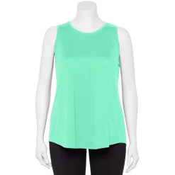 Plus Size Tek Gear® Performance Core Tank -Tek Gear store 5025837 Shy Green
