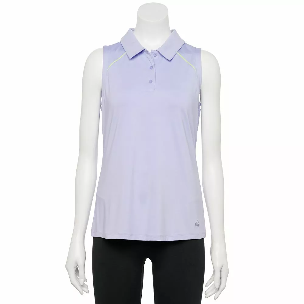 Women's Tek Gear® Sleeveless Golf Polo 2 Women's Tek Gear® Sleeveless Golf Polo - Image 2