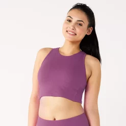 Tek Gear® Essential Low-Impact Longline Sports Bra 15 Tek Gear® Essential Low-Impact Longline Sports Bra -Tek Gear store 5232451 Ravishing Orchid