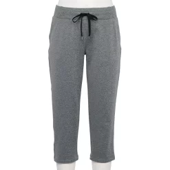Women's Tek Gear® Weekend French Terry Capris 10 Women's Tek Gear® Weekend French Terry Capris -Tek Gear store 5235143 Charcoal
