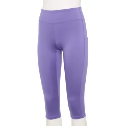 Petite Tek Gear® Core High-Waisted Capri Leggings -Tek Gear store 5236295 Piper Purple