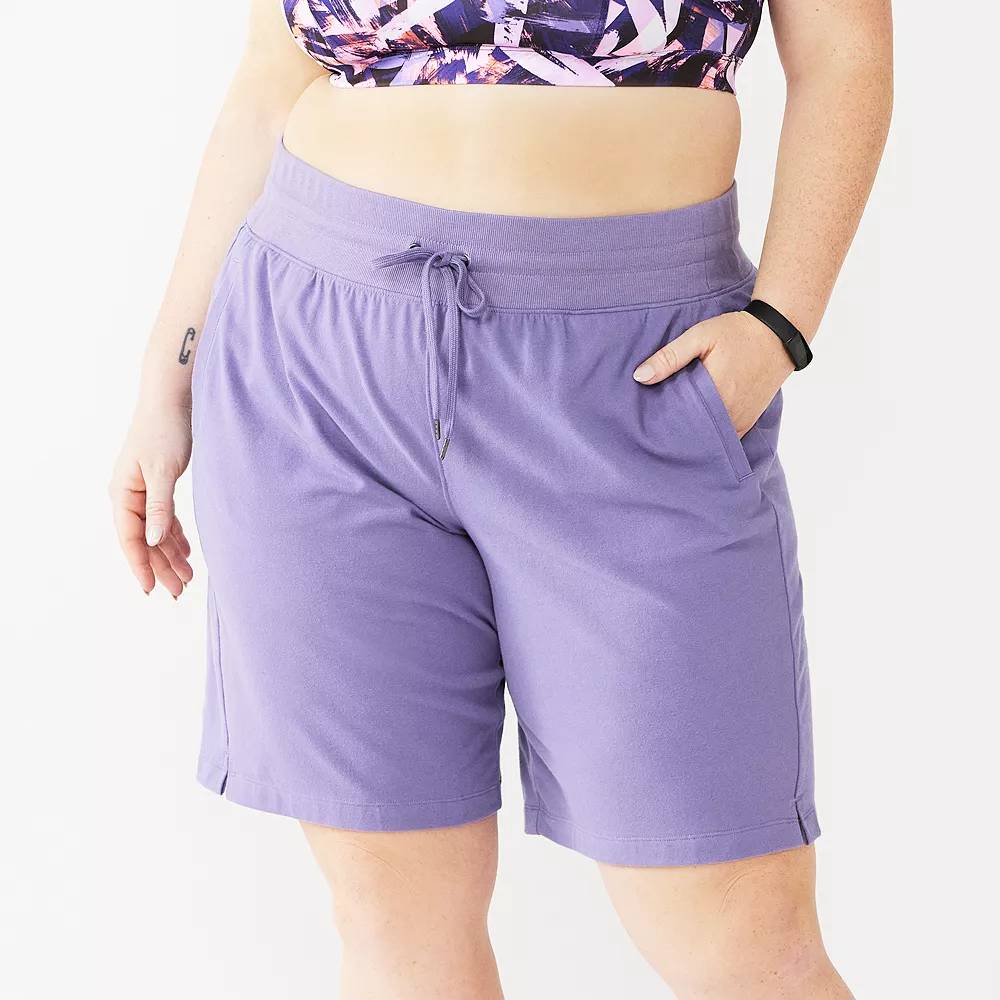 Plus Size Tek Gear® Essential Bermuda Shorts 3 Plus Size Tek Gear® Essential Bermuda Shorts - Image 3
