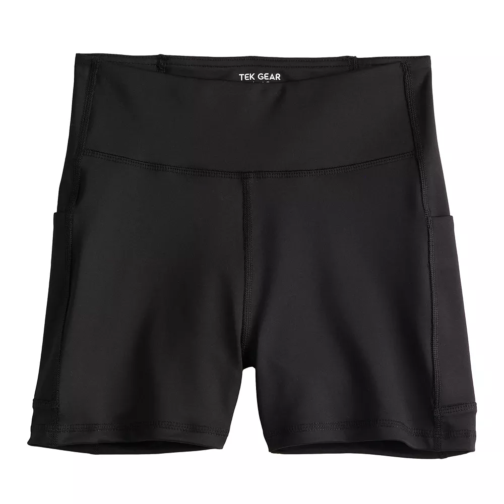 Women's Tek Gear® Core 3.5-in. High-Waisted Bike Shorts 3 Women's Tek Gear® Core 3.5-in. High-Waisted Bike Shorts - Image 3