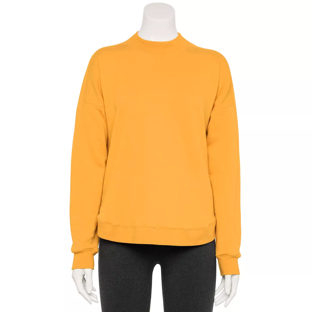 Women's Tek Gear® Ultrasoft Fleece Mockneck Sweatshirt 2 Women's Tek Gear® Ultrasoft Fleece Mockneck Sweatshirt - Image 2