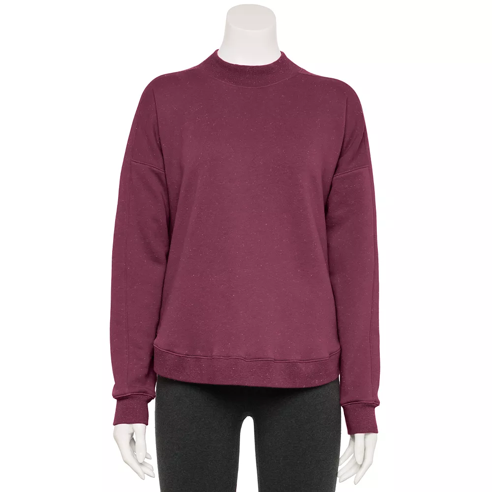 Women's Tek Gear® Ultrasoft Fleece Mockneck Sweatshirt 7 Women's Tek Gear® Ultrasoft Fleece Mockneck Sweatshirt - Image 7