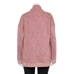 Plus Size Tek Gear® Ultrasoft Fleece Cowlneck Tunic -Tek Gear store 5527206 ALT