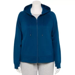 Plus Size Tek Gear® Ultrasoft Fleece Jacket 21 Plus Size Tek Gear® Ultrasoft Fleece Jacket -Tek Gear store 5540291 Blue Crayon