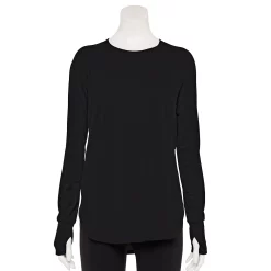Women's Tek Gear® Long Sleeve Tunic 18 Women's Tek Gear® Long Sleeve Tunic -Tek Gear store 5560866 Black