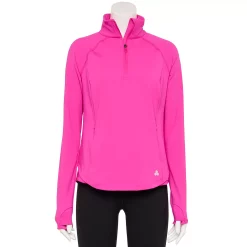 Women's Tek Gear® Quarter-Zip Performance Jacket -Tek Gear store 5562008 Fuchsia