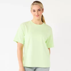 Women's Tek Gear® Oversized Tee -Tek Gear store 5565437 Brisk Mint