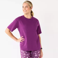 Women's Tek Gear® Oversized Tee -Tek Gear store 5565437 Ravishing Orchid