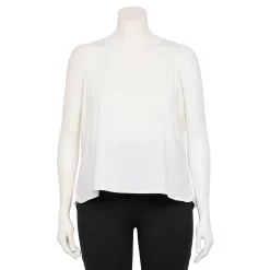 Plus Size Tek Gear® Crop Tank -Tek Gear store 5566918 White