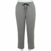 Plus Size Tek Gear® Weekend French Terry Ankle Pants