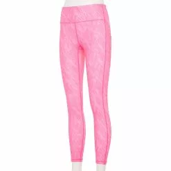 Women's Tek Gear® Ultrastretch High-Waisted Side Pocket 7/8 Leggings -Tek Gear store 5576168 Pink Print