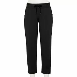 Women's Tek Gear® Weekend French Terry Ankle Pants 8 Women's Tek Gear® Weekend French Terry Ankle Pants -Tek Gear store 5576174 Black