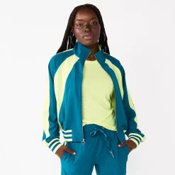 Women's Tek Gear® Woven Track Jacket 9 Women's Tek Gear® Woven Track Jacket -Tek Gear store 5638616 Night Life Teal