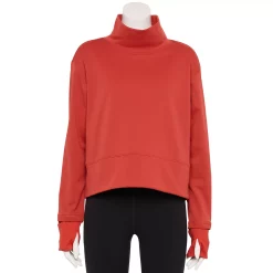 Women's Tek Gear® Run Mockneck Long Sleeve Top 12 Women's Tek Gear® Run Mockneck Long Sleeve Top -Tek Gear store 5653465 Cranberry Kiss