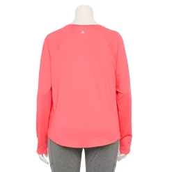 Plus Size Tek Gear® Performance Long Sleeve Tee -Tek Gear store 5656046 ALT