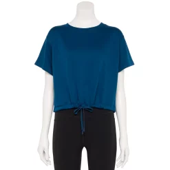 Women's Tek Gear® Stretch Fleece Cinched-Waist Top 9 Women's Tek Gear® Stretch Fleece Cinched-Waist Top -Tek Gear store 5661373 Blue Crayon