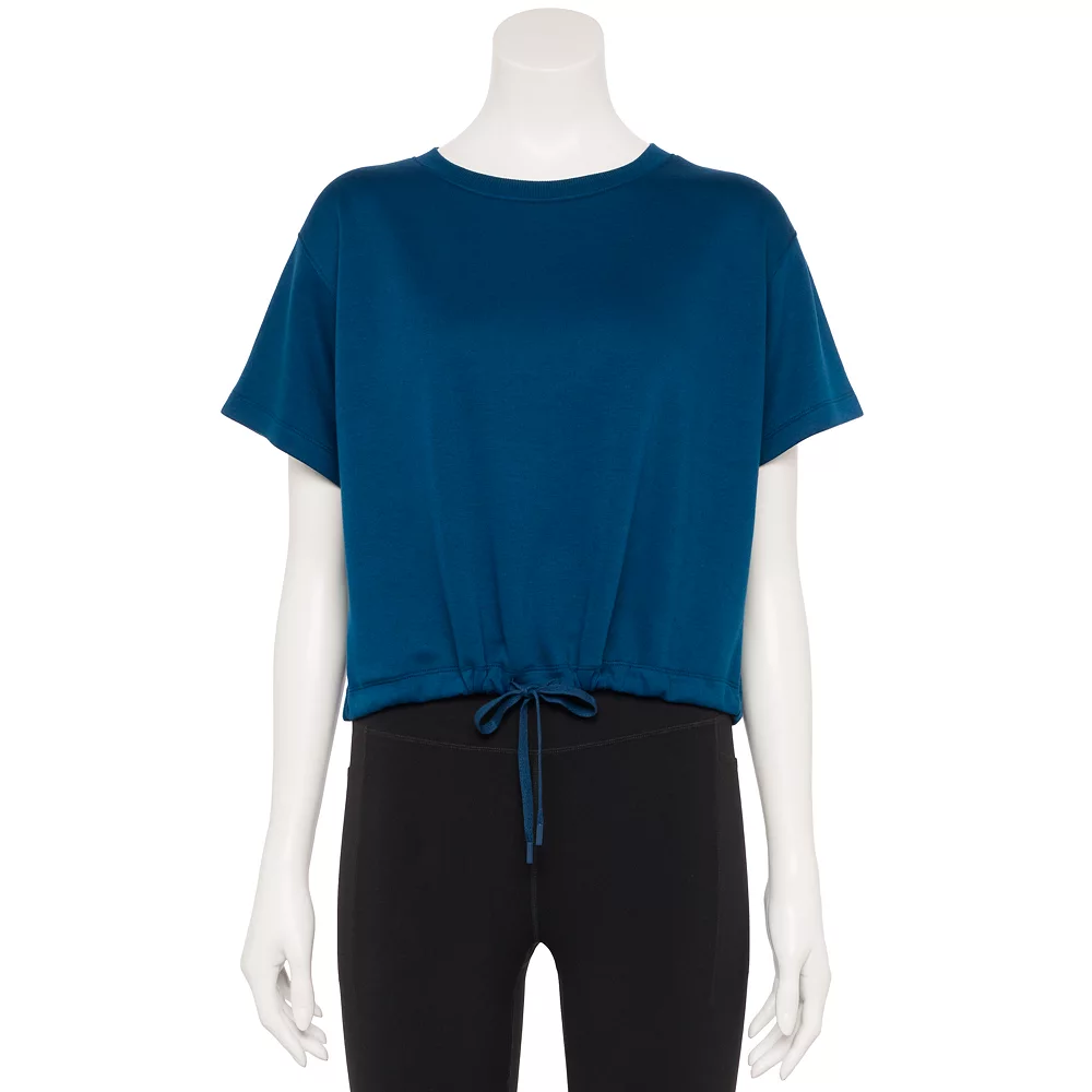 Women's Tek Gear® Stretch Fleece Cinched-Waist Top 3 Women's Tek Gear® Stretch Fleece Cinched-Waist Top - Image 3