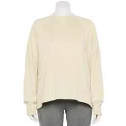 Plus Size Tek Gear® Stretch Fleece Mockneck Sweatshirt -Tek Gear store 5663518 Hammock