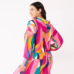 Women's Tek Gear® French-Terry Cropped Hoodie 13 Women's Tek Gear® French-Terry Cropped Hoodie -Tek Gear store 5665099 ALT