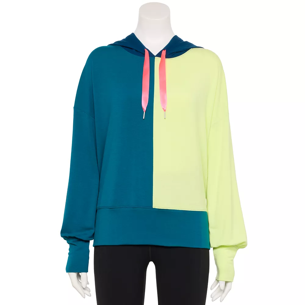 Women's Tek Gear® French-Terry Cropped Hoodie 3 Women's Tek Gear® French-Terry Cropped Hoodie - Image 3