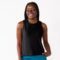 Women's Tek Gear® Cinched-Back Tank -Tek Gear store 5671137 Black