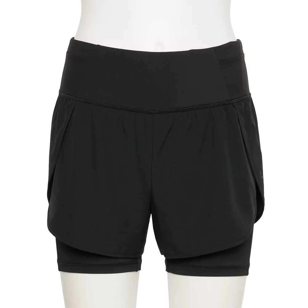 Women's Tek Gear® Layered Running Shorts 6 Women's Tek Gear® Layered Running Shorts - Image 6
