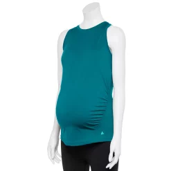 Maternity Tek Gear® Workout Tank -Tek Gear store 5913950 Night Life Teal