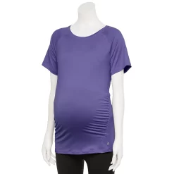 Maternity Tek Gear® Workout Tee -Tek Gear store 5913951 Maxwell Purple