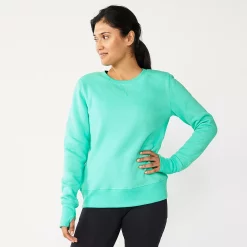 Women's Tek Gear® Ultrasoft Fleece Sweatshirt -Tek Gear store 6119993 Aruba Bay